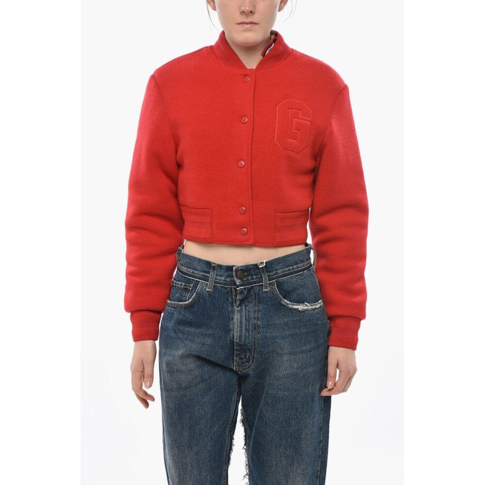 Wool Bomber with Embossed Monogram - Picture 2 of 5